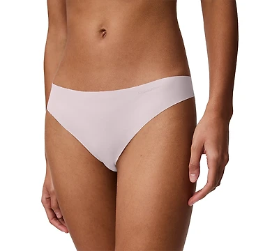 Calvin Klein Women's Invisibles Microfiber Stretch Thong Underwear D3428