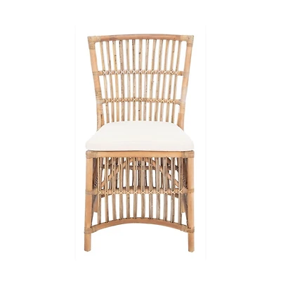 Erika Rattan Accent Chair W/ Cushion