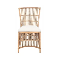 Erika Rattan Accent Chair W/ Cushion