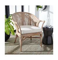 Dustin Rattan Accent Chair W/ Cushion