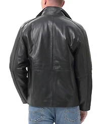 Bgsd Men Blake Leather Hipster Jacket