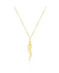 The Lovery Gold Horn Necklace 14K Gold