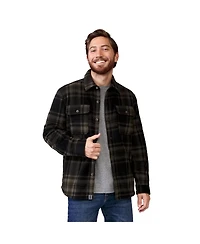 Free Country Men's Mountain Ridge Sueded Chill Out Fleece Jacket