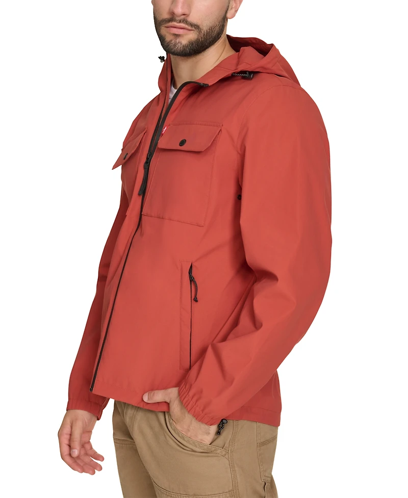 Levi's Men's Hooded Rain Jacket