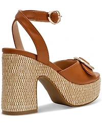 Dv Dolce Vita Women's Merie Buckle-Detail Platform Dress Sandals