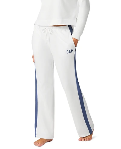Gap Women's Logo French Terry Drawstring Pajama Pants