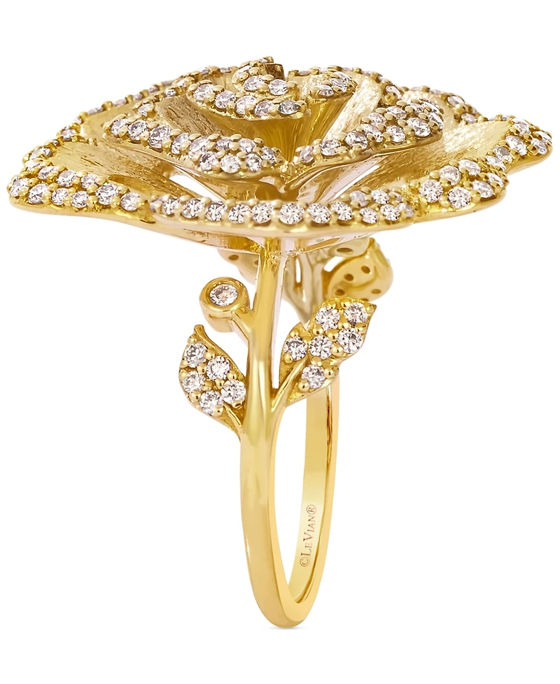 Le Vian Nude Diamond Rose Statement Ring (1 ct. t.w.) in 14k Rose Gold