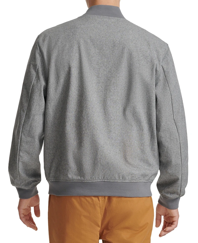 Champion Men's Logo Varsity Bomber Jacket