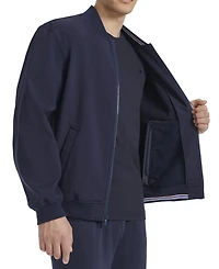 Champion Men's Logo Varsity Bomber Jacket