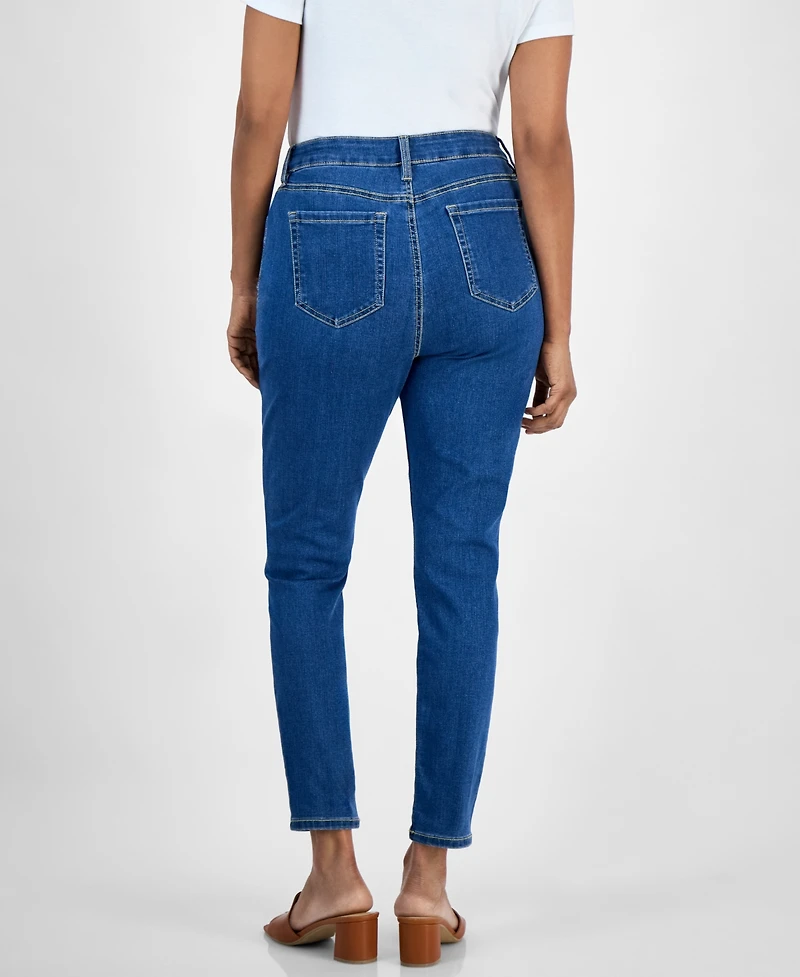 Style & Co Women's Mid-Rise Curvy Skinny Jeans, Created for Macy's