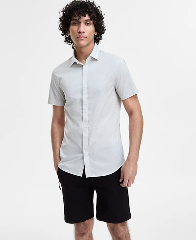 A|X Armani Exchange Men's Textured Shirt