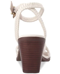 Giani Bernini Women's Renaee Block Heel Woven Strappy Dress Sandals, Created for Macy's