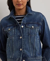 Lauren Ralph Lauren Women's Denim Trucker Jacket