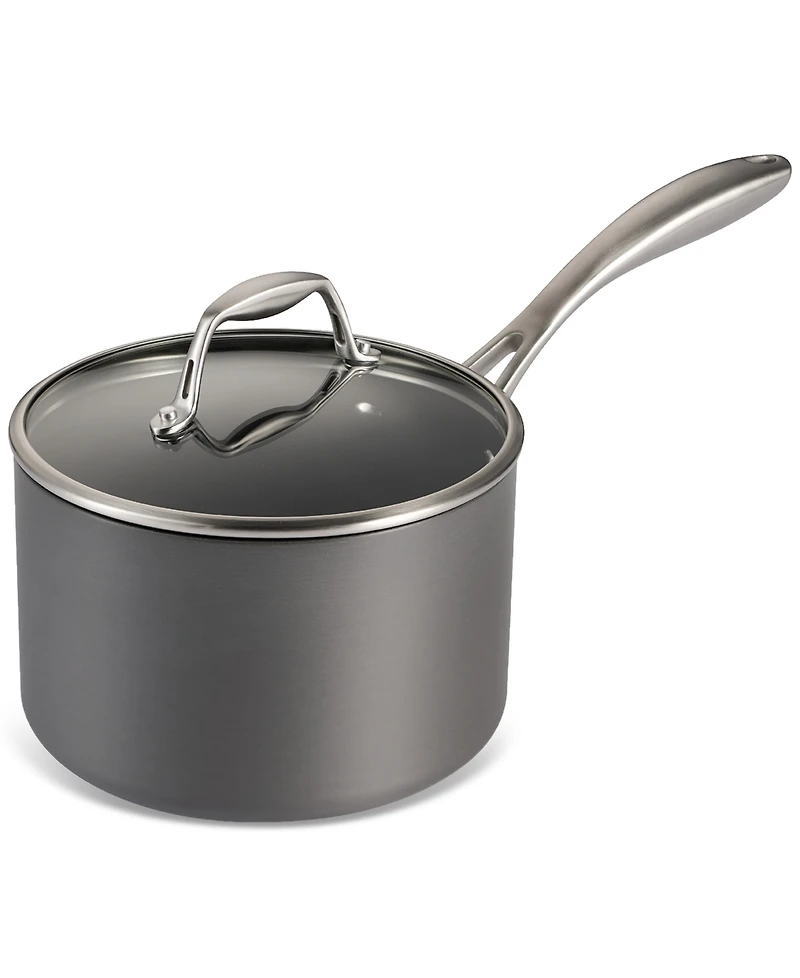 Tramontina OnyxPro 3-Quart Hard Anodized Nonstick Sauce Pan with Lid