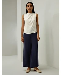 Lilysilk Women's Sleeveless Minimalist Silk Top