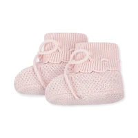Hope & Henry Baby Boys Organic Sweater Bonnet and Bootie 2-Piece Set