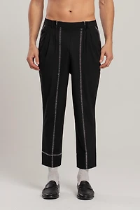 Pcfg Men's Free Heaven Striped Two Zipped Pants