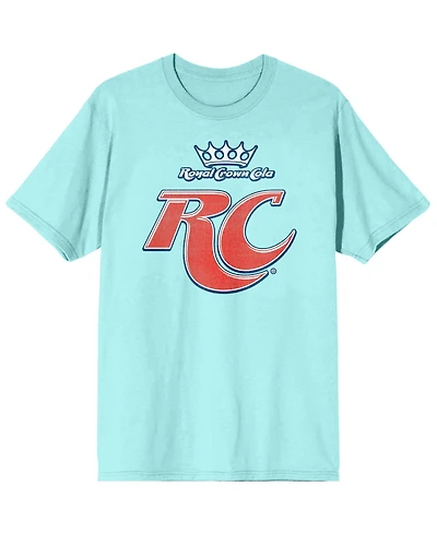 Yoo-hoo Men's Rc Cola Logo Celadon T-shirt-xxl