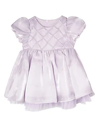 Rare Editions Baby Girls Shimmer Organza Social Dress