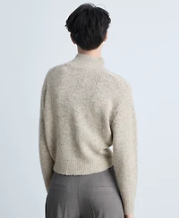 Mango Women's Perkins Neck Knitted Sweater