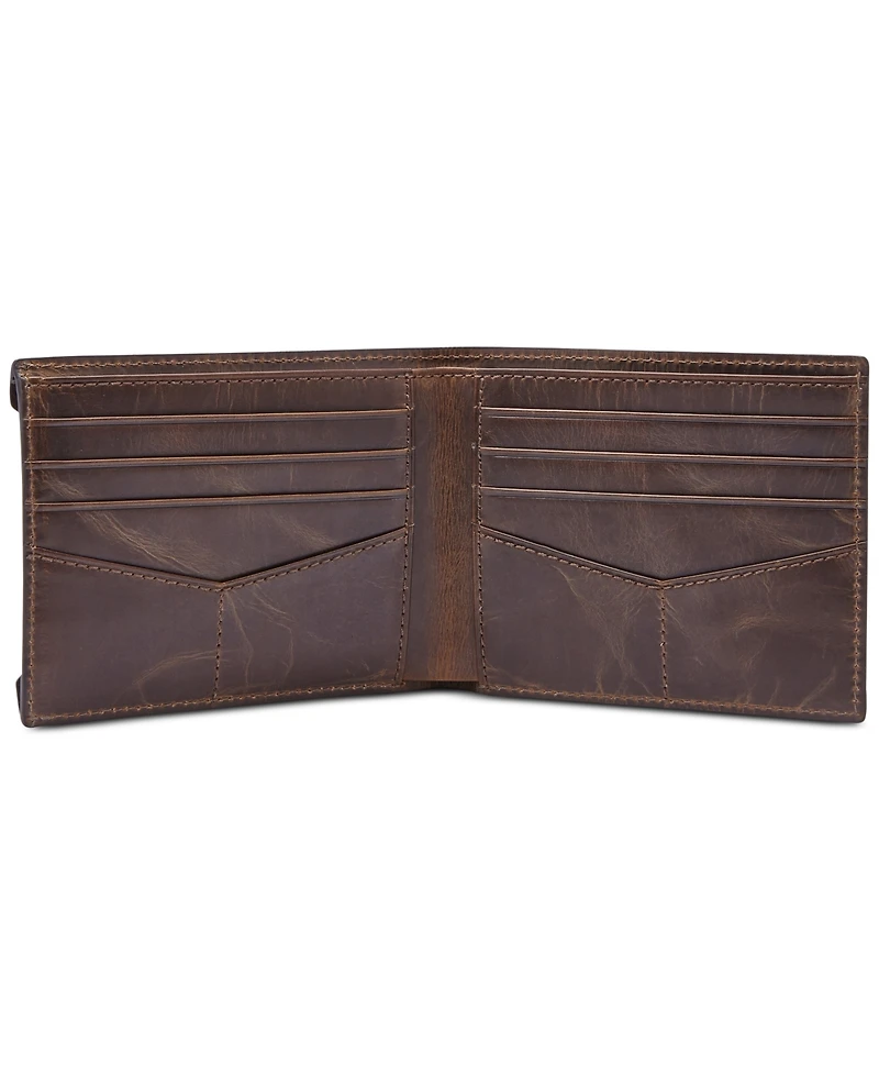 Men's Fossil Derrick 2 In1 Bifold Leather Wallet