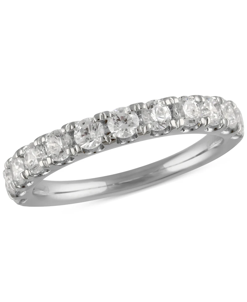 Diamond Wedding Band (1 ct. t.w.) in 14k White Gold