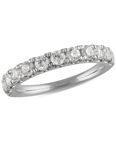 Diamond Wedding Band (1 ct. t.w.) in 14k White Gold