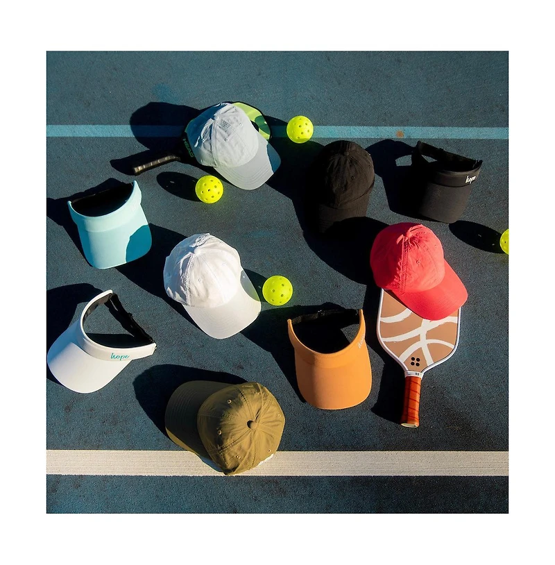 Women's Adjustable Band Sport Visor - White