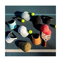 Women's Adjustable Band Sport Visor - White