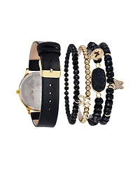 Jessica Carlyle Women's Polyurethane Leather Analog Watch