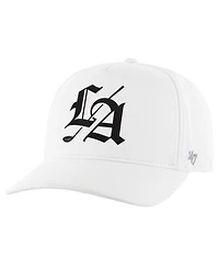 47 Brand Men's White Tgl Los Angeles Golf Club Hitch Adjustable Hat