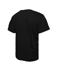Mitchell & Ness Men's Black Baltimore Orioles Arched Logo Slub T-Shirt