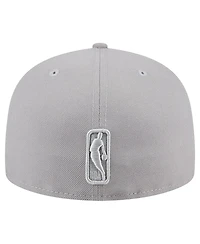 New Era Men's Gray Philadelphia 76ers Color Pack 59FIFTY Fitted Hat