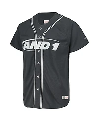 Mitchell & Ness Men's Charcoal AND1 Baseball Jersey