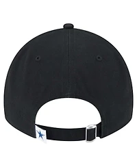 New Era Men's Black Dallas Cowboys Main 9TWENTY Adjustable Hat