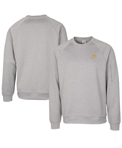 Cutter & Buck Men's Heather Gray Presidents Cup Lift Performance Crewneck Pullover Sweatshirt