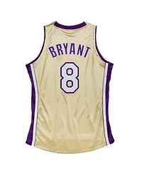 Mitchell & Ness Men's Kobe Bryant Gold Los Angeles Lakers Hall of Fame Class 2020 8 Authentic Jersey