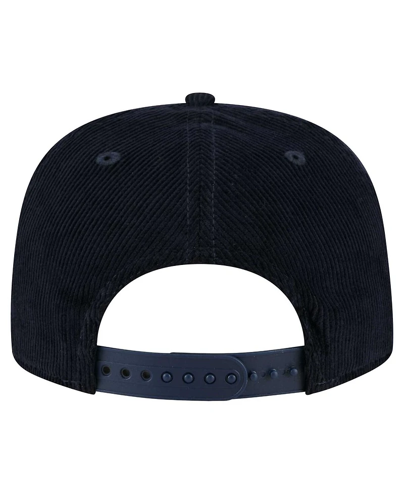 New Era Men's Navy California Angels Cooperstown Collection Full Circle Corduroy Golfer Adjustable Hat