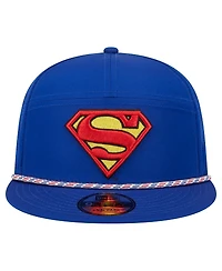 New Era Men's Blue Superman 9FIFTY Adjustable Hat