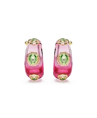 Swarovski Dulcis Gold-Tone Plated Hoop Earrings