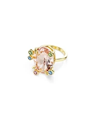 Swarovski Gold-Tone Plated Gema Ring Sets