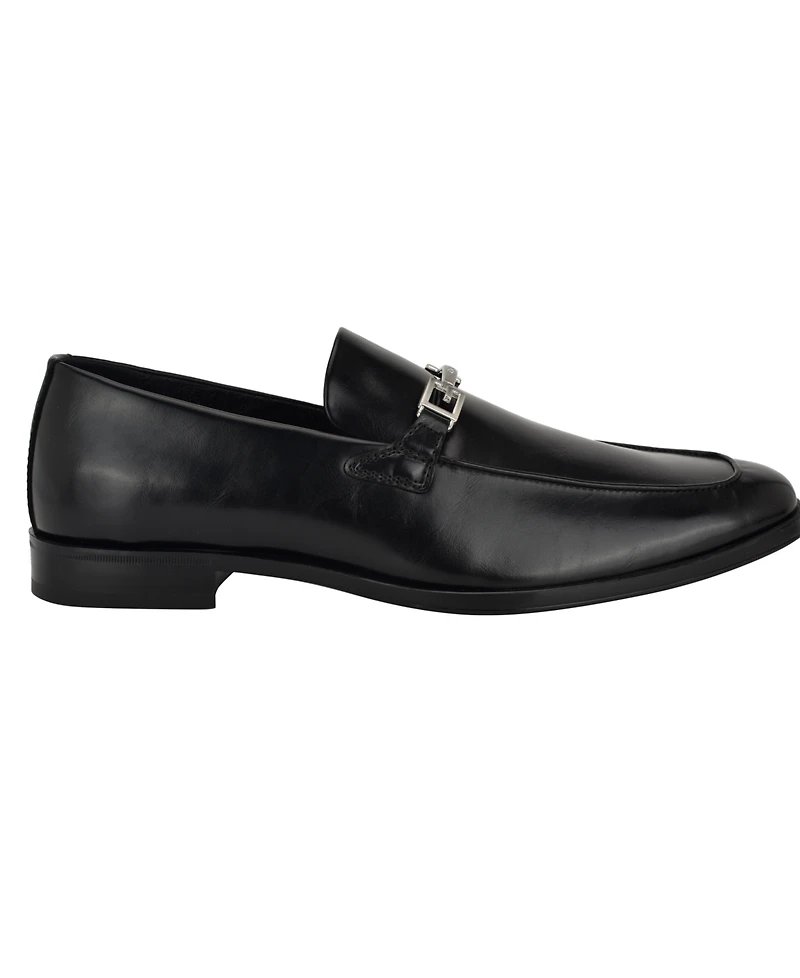 Guess Men's Hacket Square Toe Slip On Dress Loafers
