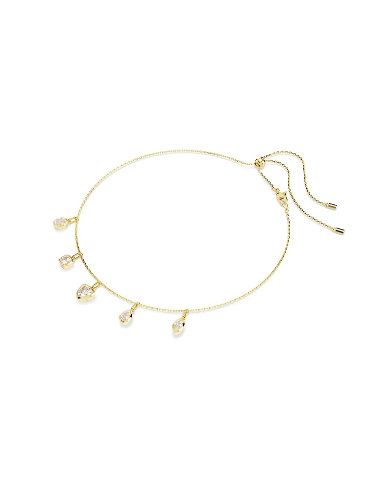 Swarovski Imber Mixed Cuts White Gold-Tone Plated Necklace