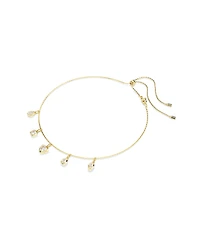 Swarovski Imber Mixed Cuts White Gold-Tone Plated Necklace