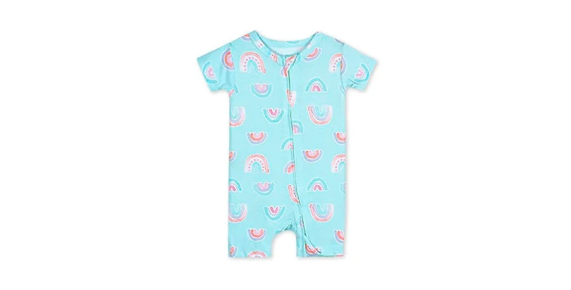 Baby Boys' and Girls' Snug Fit Soft Romper