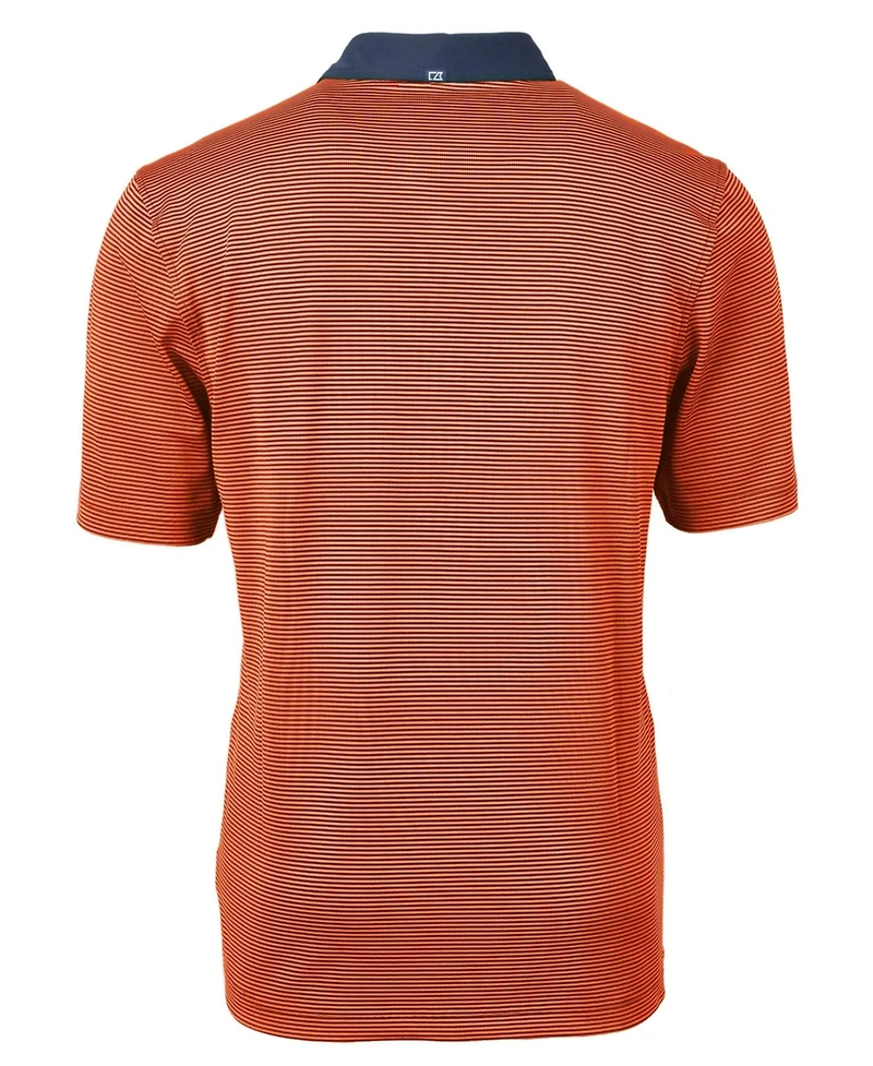 Cutter & Buck Men's Virtue Eco Pique Micro Stripe Recycled Polo