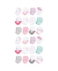 Hudson Baby Baby Boys Hudson 24Pk Terry Socks