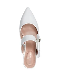 Bandolino Women's Millie Pointed Toe Kitten Heel Mules