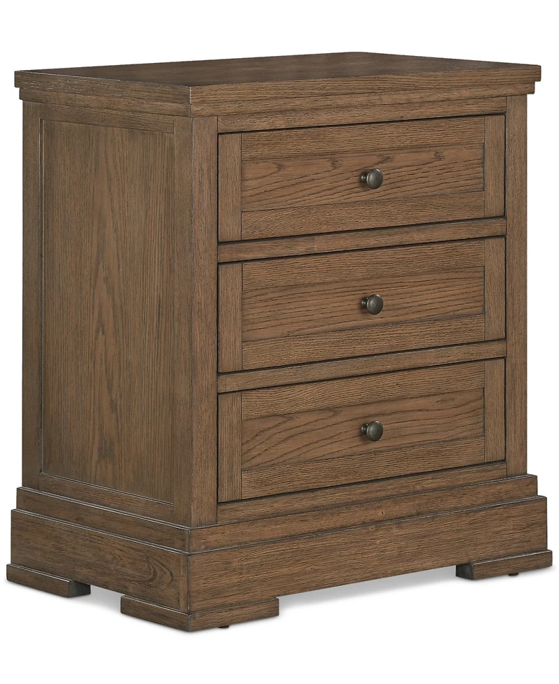 Alverton 3-Drawer Nightstand, Created for Macy's