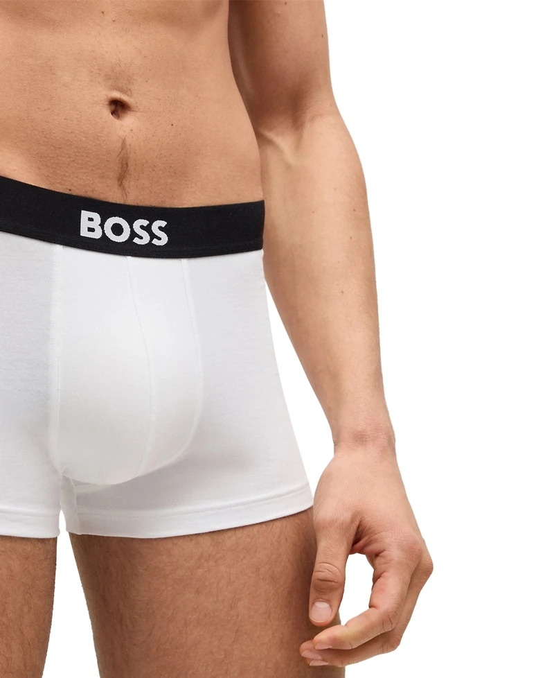 Boss by Hugo Men's 3-Pack Icon Trunks